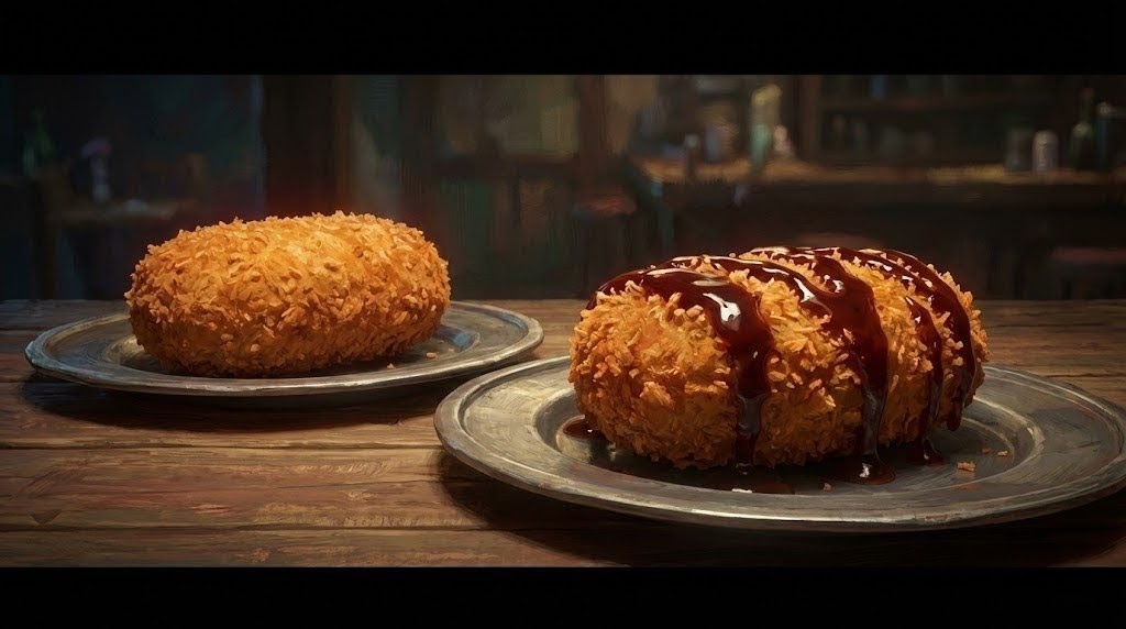 ソース派とプレーン派の対比